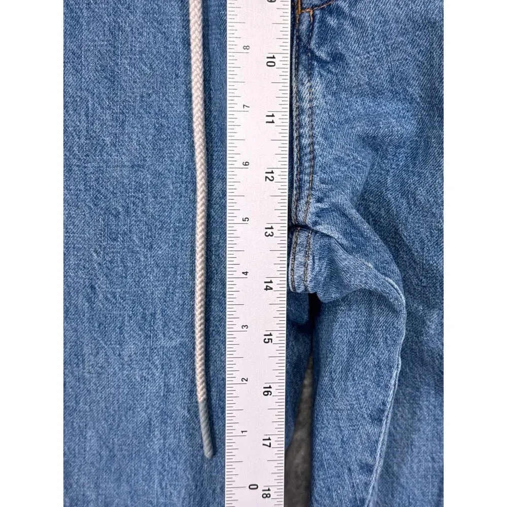 Closed Denim Jeans 26 Womens Lexi High Rise Straight Fit Tie Waist